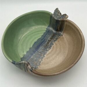 Neher Studio Pottery Apple Torte Recipe Baking Dish Homestead Cottagecore Decor